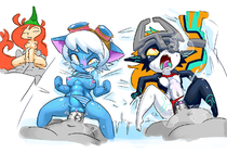 Crossover League_of_Legends Midna Poppy The_Legend_of_Zelda Yordle chtkghk // 1280x861 // 818.9KB // png