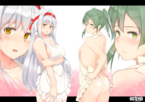 Shoukaku The_Idolmaster Zuikaku // 1530x1080 // 1.2MB // png