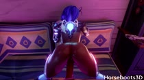 3D Animated Horseboots Overwatch Sombra Sound // 1920x1080 // 11.1MB // mp4