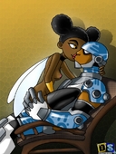 Bumblebee Cyborg_(Character) DC_Comics Drawn-Sex Teen_Titans // 773x1024 // 245.6KB // jpg