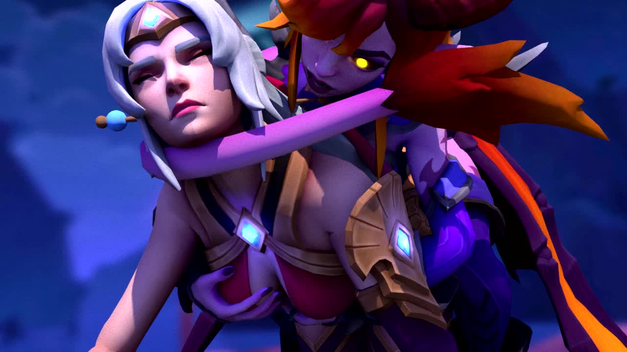 3D 3DSmax Animated Autodesk_Maya Lian Maeve Paladins geckoscave // 1280x720 // 1.9MB // webm