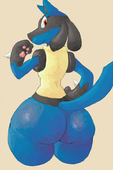 Lucario_(Pokémon) Pokemon // 550x825 // 275.3KB // jpg