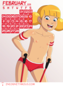 Calendar Incognitymous Inspector_Gadget Penny // 638x863 // 214.8KB // png