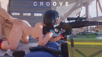 3D Animated Blender Croove Evie Sound fortnite // 1280x720, 49s // 7.8MB // mp4