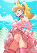 Princess_Peach Super_Mario_Bros Tekuho // 2480x3507 // 1.9MB // jpg