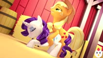 3D Animated Applejack Hentype My_Little_Pony_Friendship_Is_Magic Rarity Sound Source_Filmmaker // 1280x720 // 12.6MB // mp4