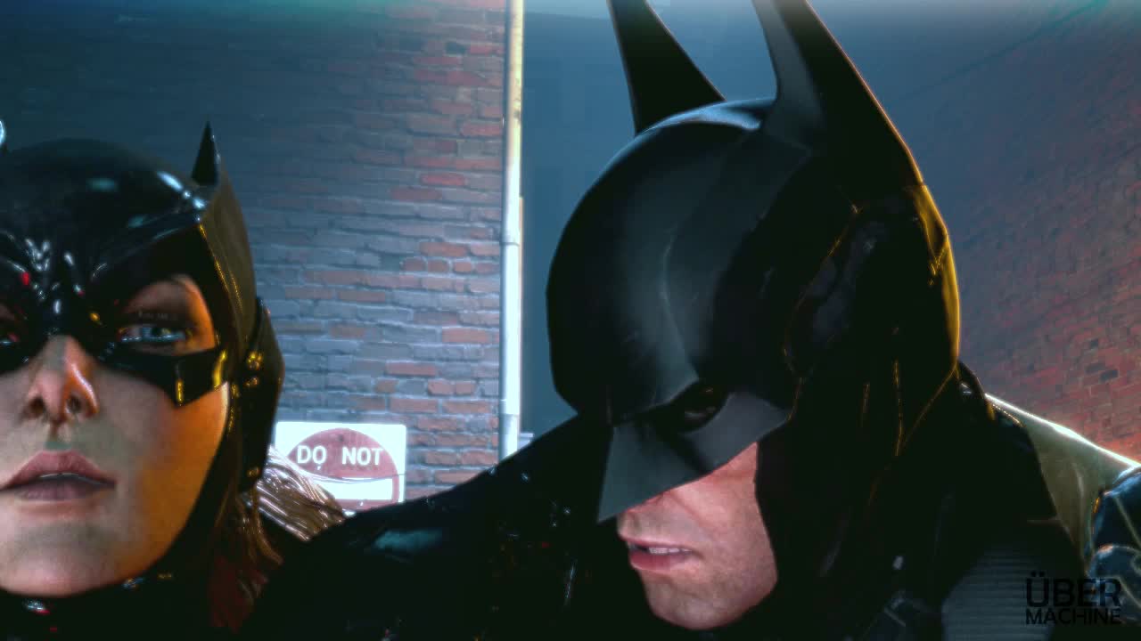 3D Animated Batgirl Batman_(Bruce_Wayne) Batman_(Series) DC_Comics UbermachineWorks // 1280x720 // 5.8MB // webm