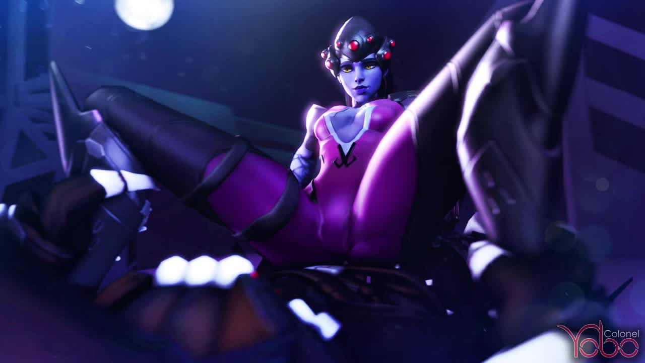 3D Animated Overwatch Reaper_(Overwatch) Source_Filmmaker Widowmaker colonelyobo // 1280x720 // 5.8MB // webm