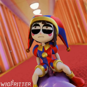 3D Animated Blender Pomni The_Amazing_Digital_Circus Wigfritter // 720x720, 21.7s // 1.6MB // mp4