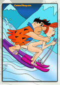 CartoonValley Fred_Flintstone The_Flintstones Wilma_Flintstone // 600x852 // 251.9KB // jpg
