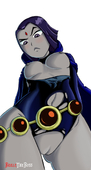 BeelzTheBoss Raven Teen_Titans // 642x1199 // 386.4KB // png